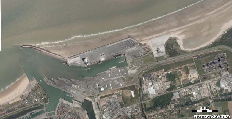 Le Port de Calais en 2000